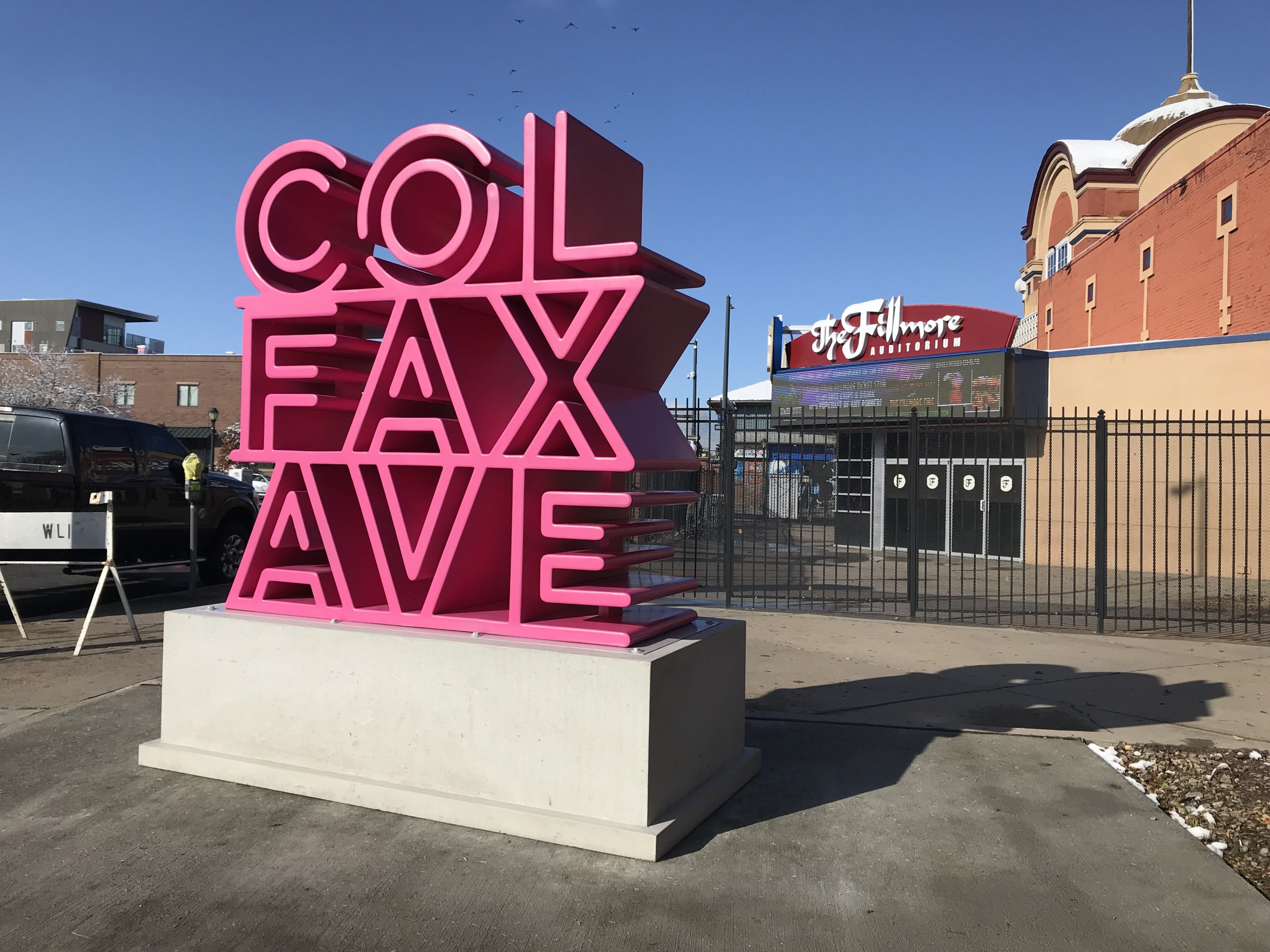 Colfax Ave Sculpture