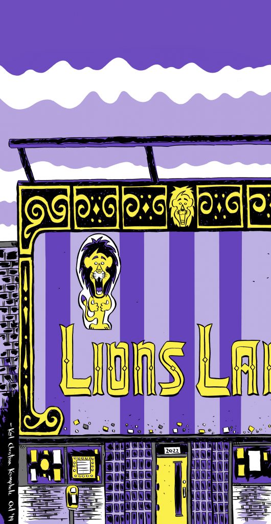 Lions Lair banner