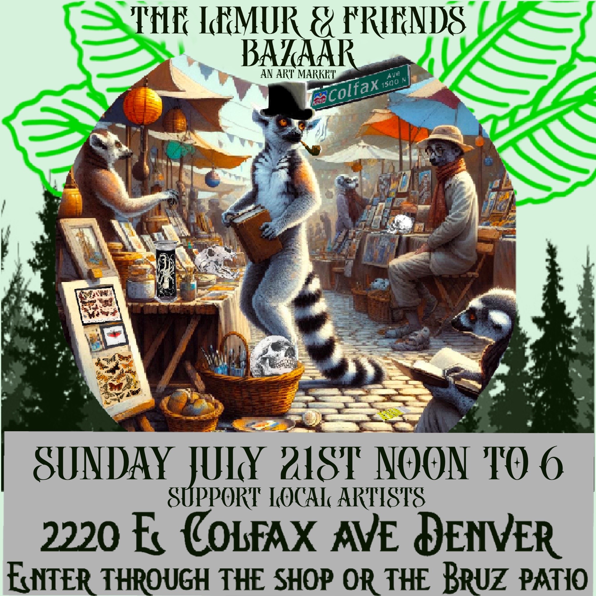 The Learned Lemur market flyer