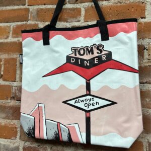 Tom's Diner tote bag